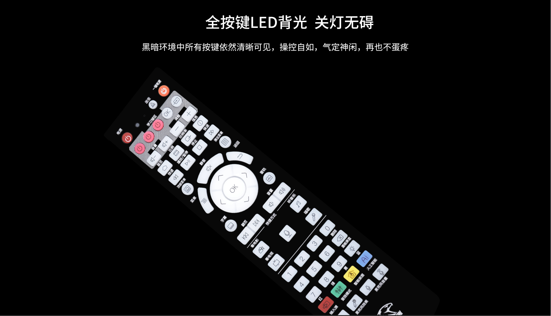 AK88 无线蓝牙遥控器